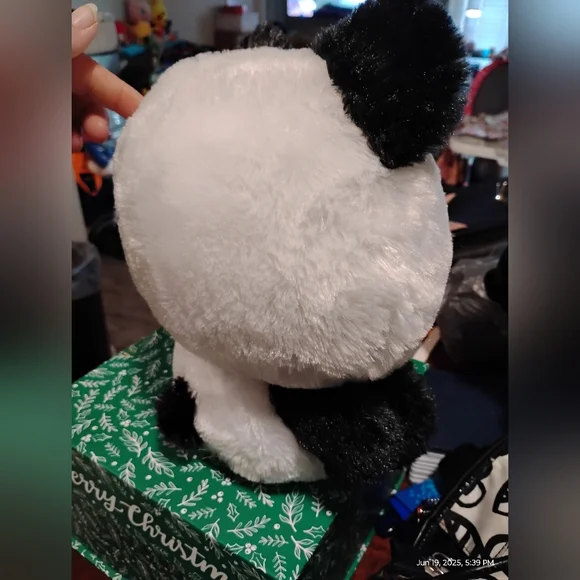 Hello Kitty Panda Plush with Pink Bow - Picture 3 of 8